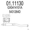 CITRO 5431264D Exhaust Pipe